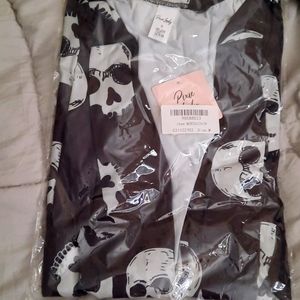 Cardigan with skulls 💀 size m